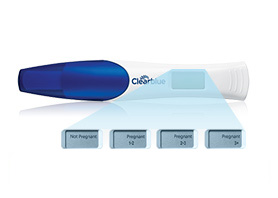 Clearblue pokazał testy ciążowe